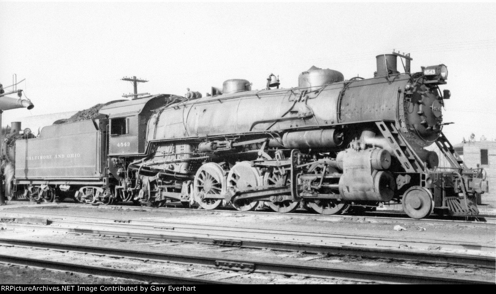 BO 2-8-2 #4543 - Baltimore & Ohio